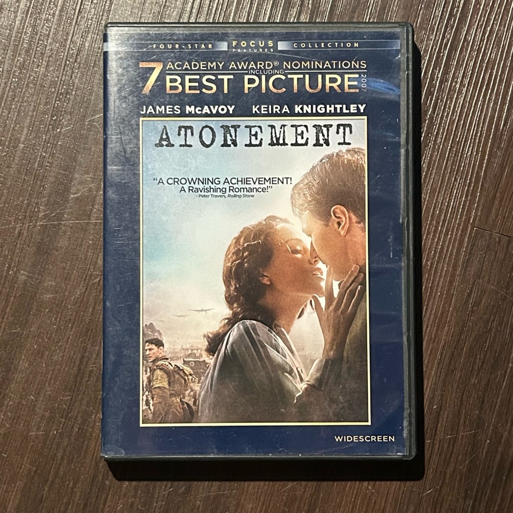 Atonement (Widescreen) DVD